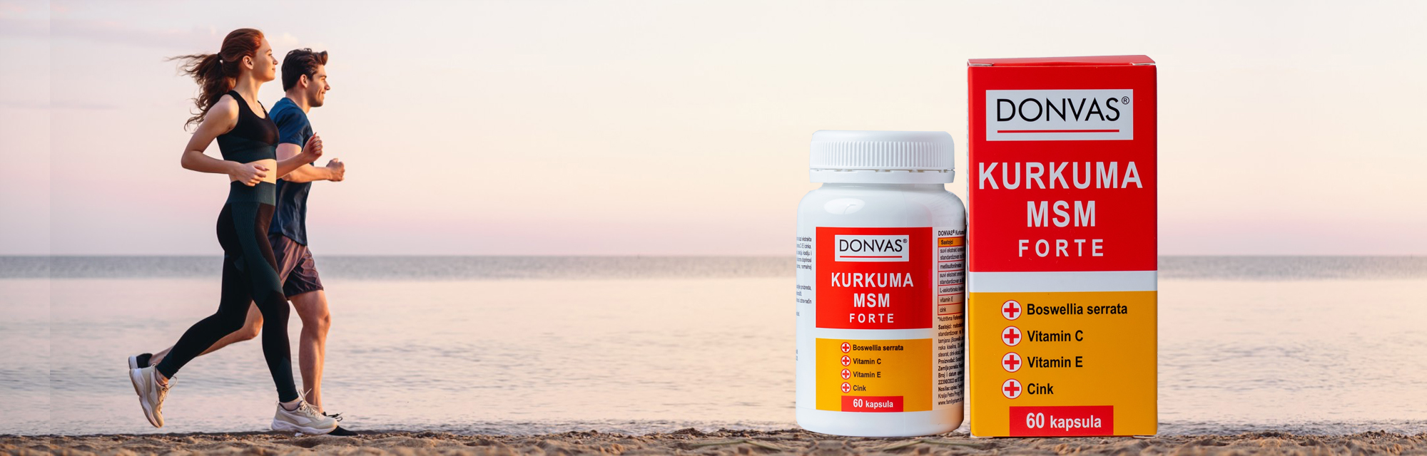 KURKUMA MSM forte DONVAS®, 60 kapsula, dodatak ishrani