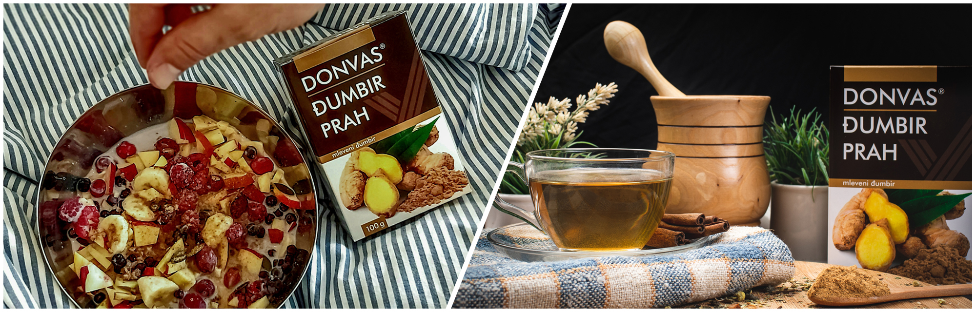 ĐUMBIR prah DONVAS®, 100g