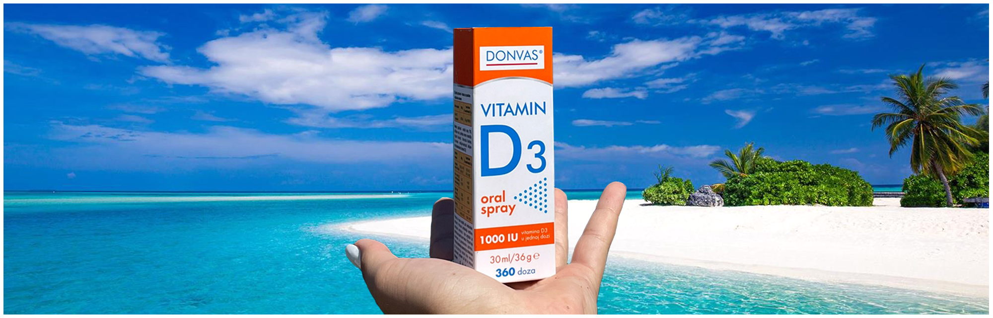 Vitamin D3 oral spray DONVAS®, rastvor za raspršivanje 30ml