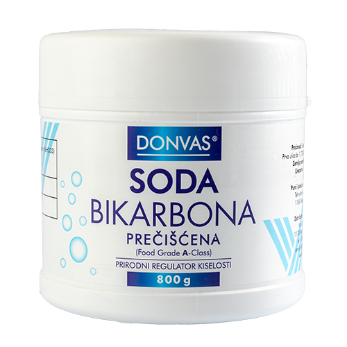 SODA BIKARBONA prečišćena DONVAS®, 800g