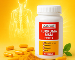 DONVAS® CURKUMA MSM forte, 60 capsules G01